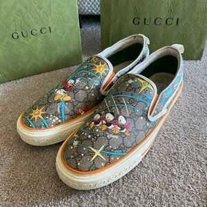 Gucci Donald Duck GG Slip-on Beige